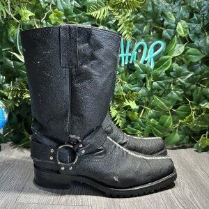 El Presidente Stingray God Collection Men Harness Black Boot 13 Distressed
